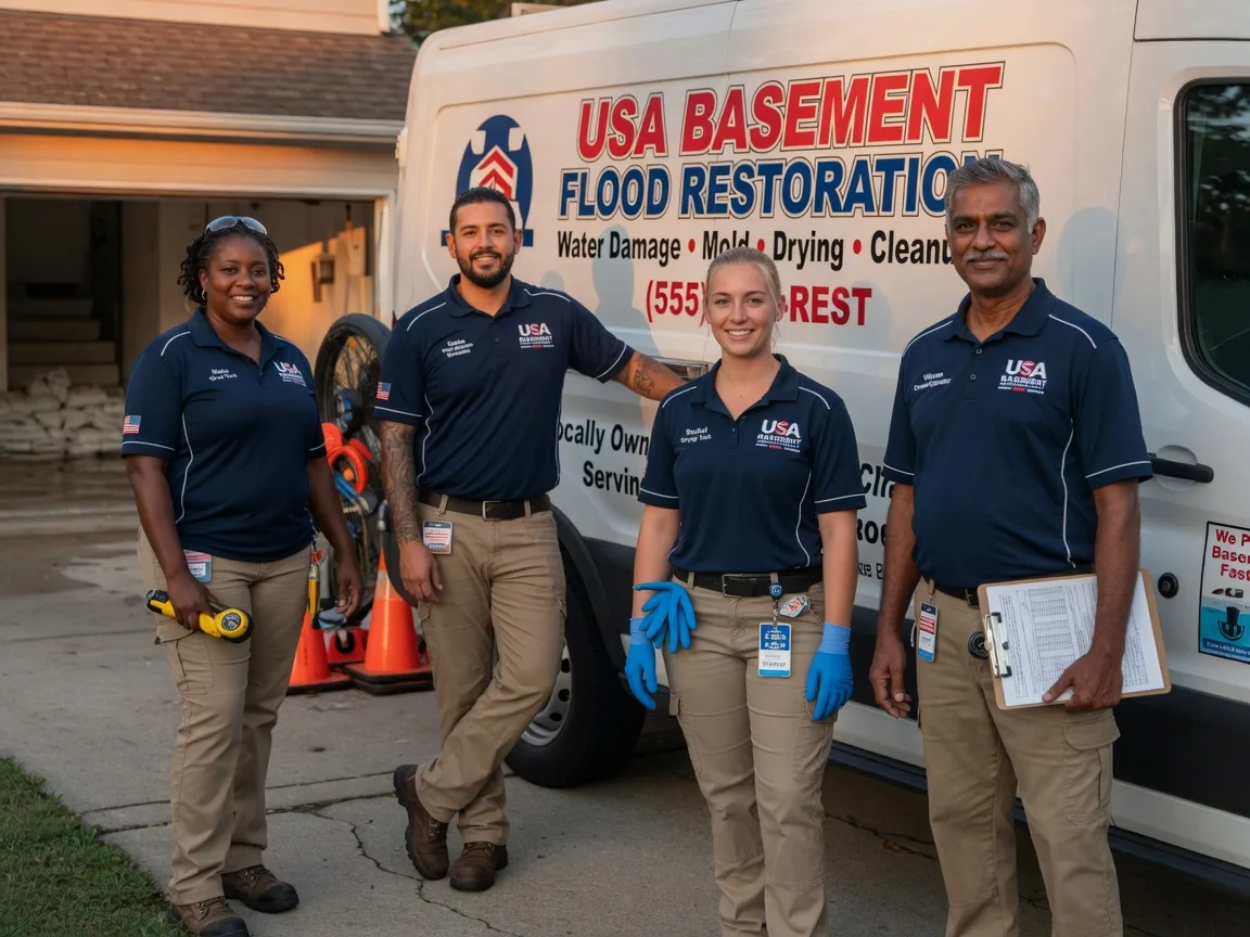Basement Flood Cleanup company in Sharples, WV
