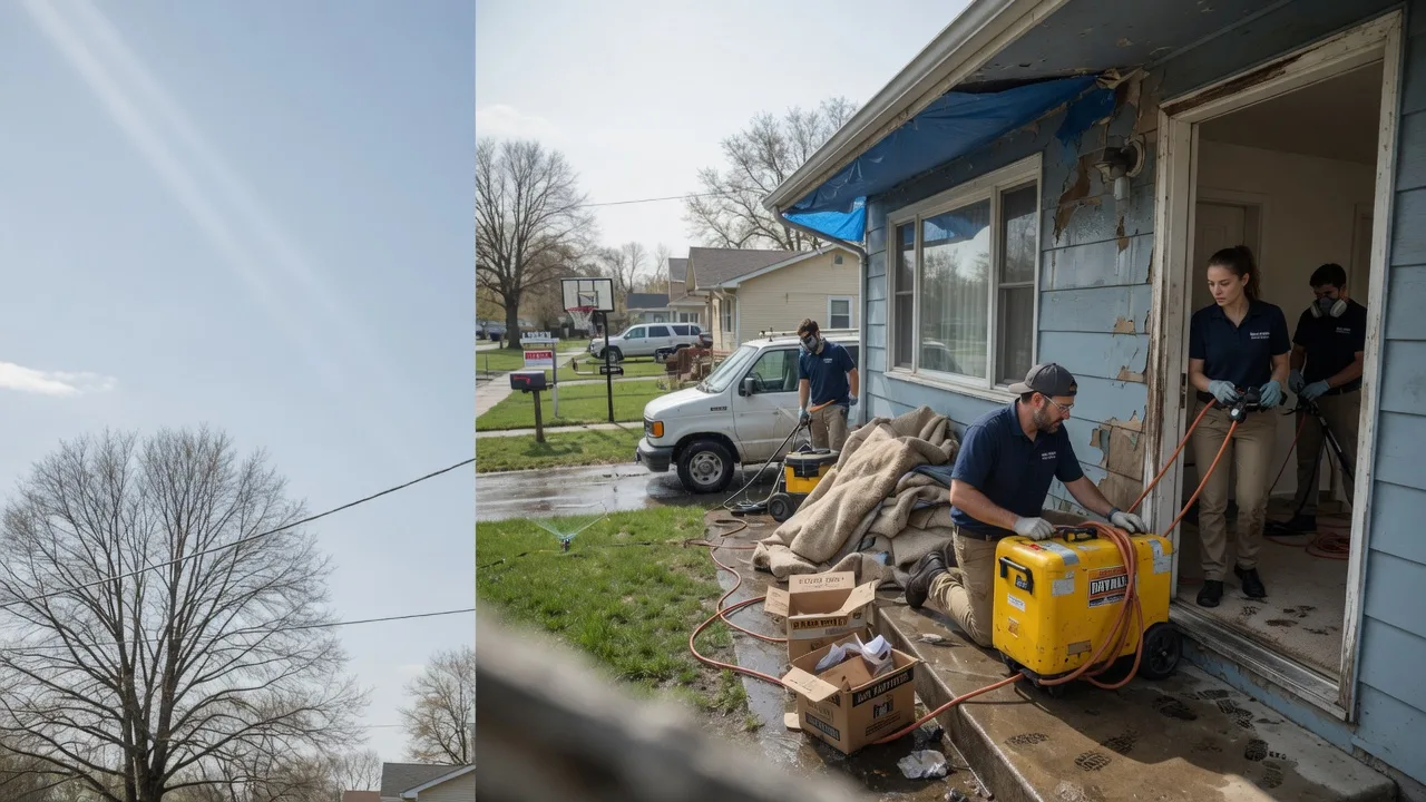 Basement Flood Cleanup in Sharples, WV near me